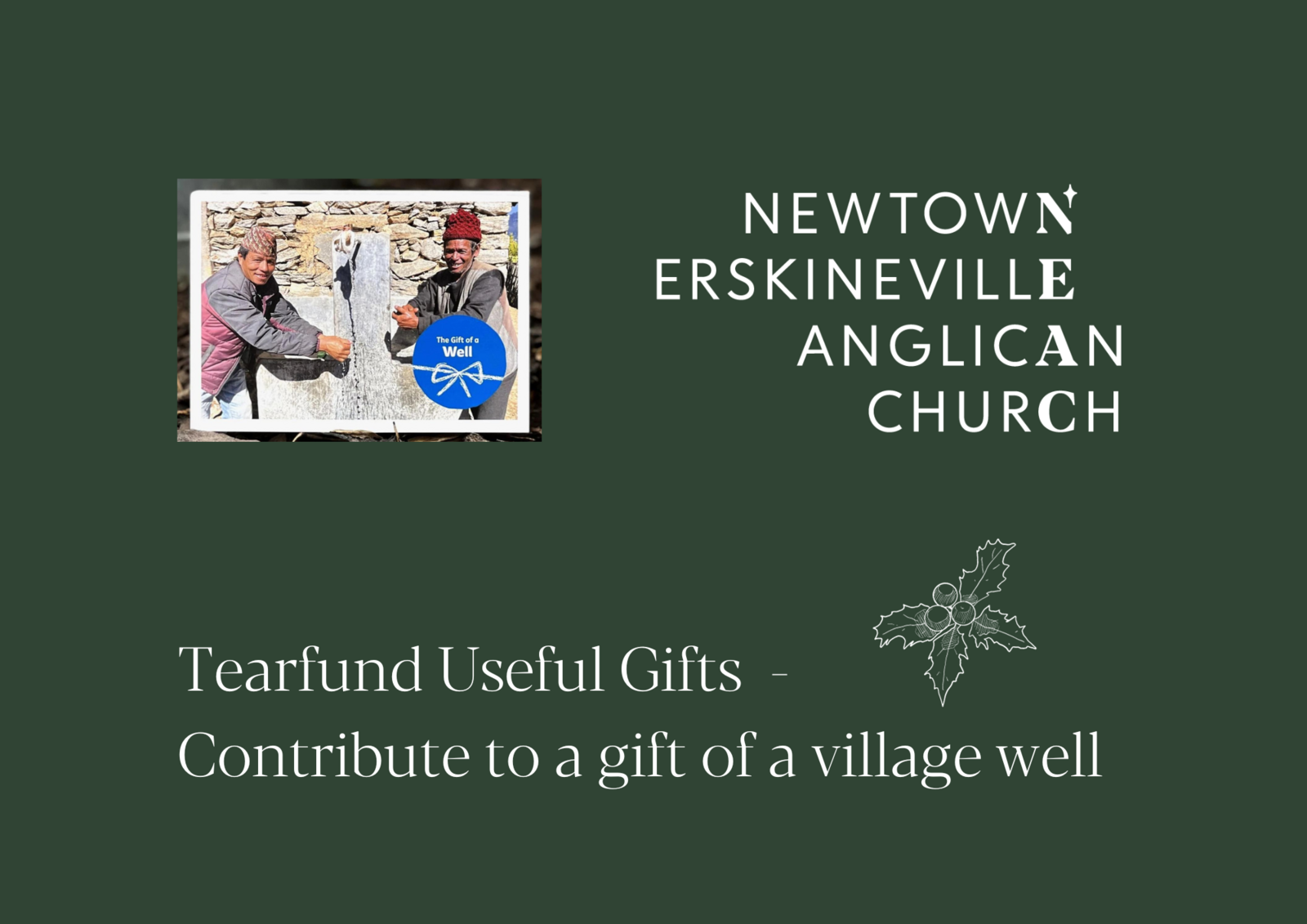 Village Well - Tear Christmas Project 